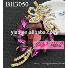 Broches de la joyería del cristal del traje